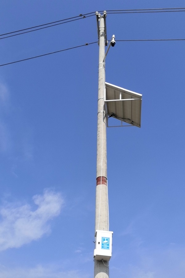 達州國家電網(wǎng)太陽能4G視頻監(jiān)控巡線工程